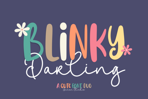Blinky Darling Duo: A Charming Font Pairing