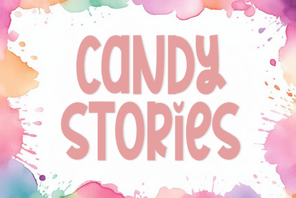 Candy Stories: A Premium Autumnal Script Font