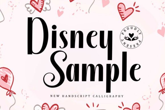 Discover the Elegance of Disney Sample: A Premium Script Font