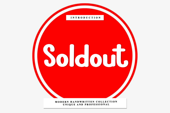 Discovering the Rhythmic Elegance of the Soldout Script Font