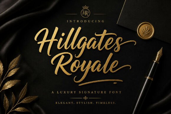Hillgates Royale: A Font of Elegant Sophistication
