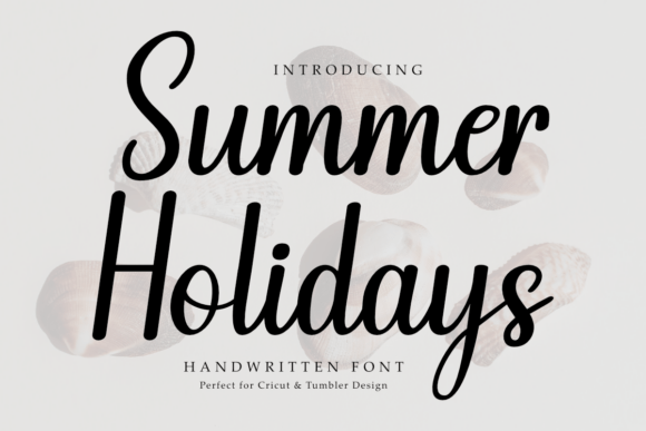 Signature Holidays: A Sweet and Friendly Handwritten Font for Creative Projects