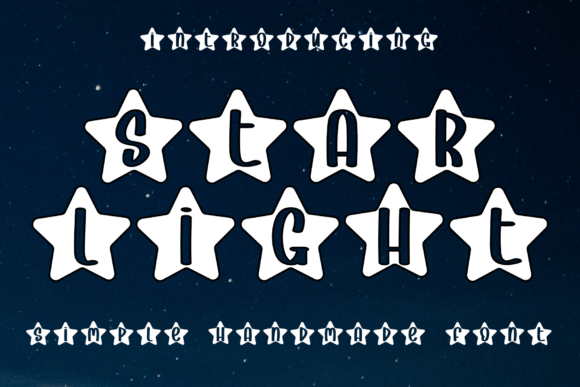 Star Light: A Modern Handwritten Script Font for Elegant Designs