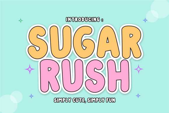 Sugar Rush: A Sweet & Playful Display Font