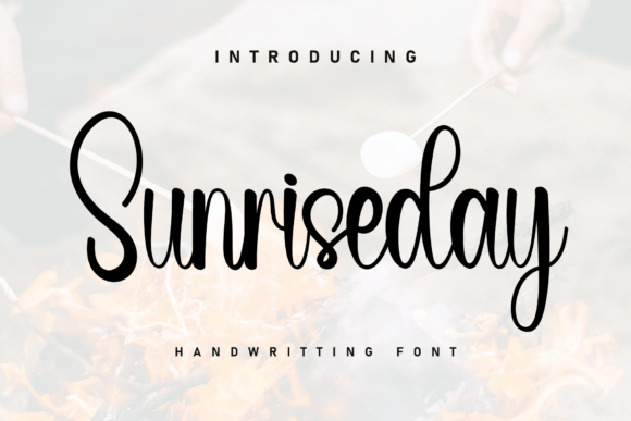 Sunriseday: A Sweet Handwritten Font for Cozy Designs